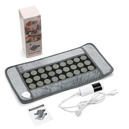 Jade Stone Heating Pad - Deep Tissue Thermal Therapy for Pain Relief