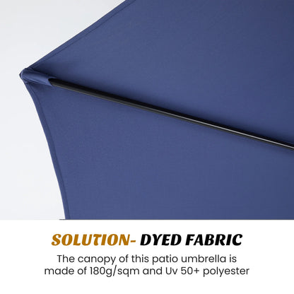 10ft Cantilever Patio Umbrella - Outdoor UV-Resistant Offset Shade
