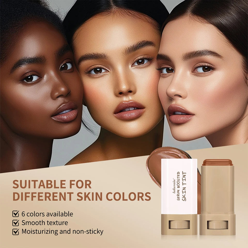 Serum Boosted Skin Tint Foundation Stick - Hydrating & Waterproof