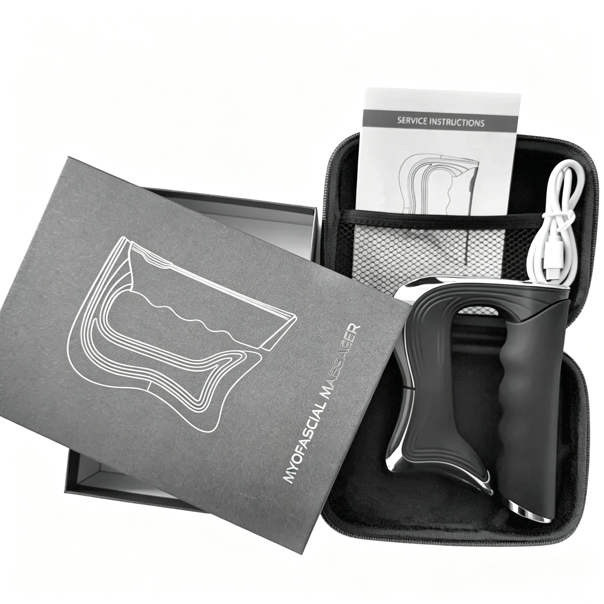 Deep Tissue Electric Fascia Knife Massager for Muscle Recovery & Pain Relief - 24