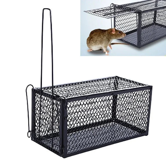 Reusable Metal Rat Trap Humane Catch & Release Mouse Cage