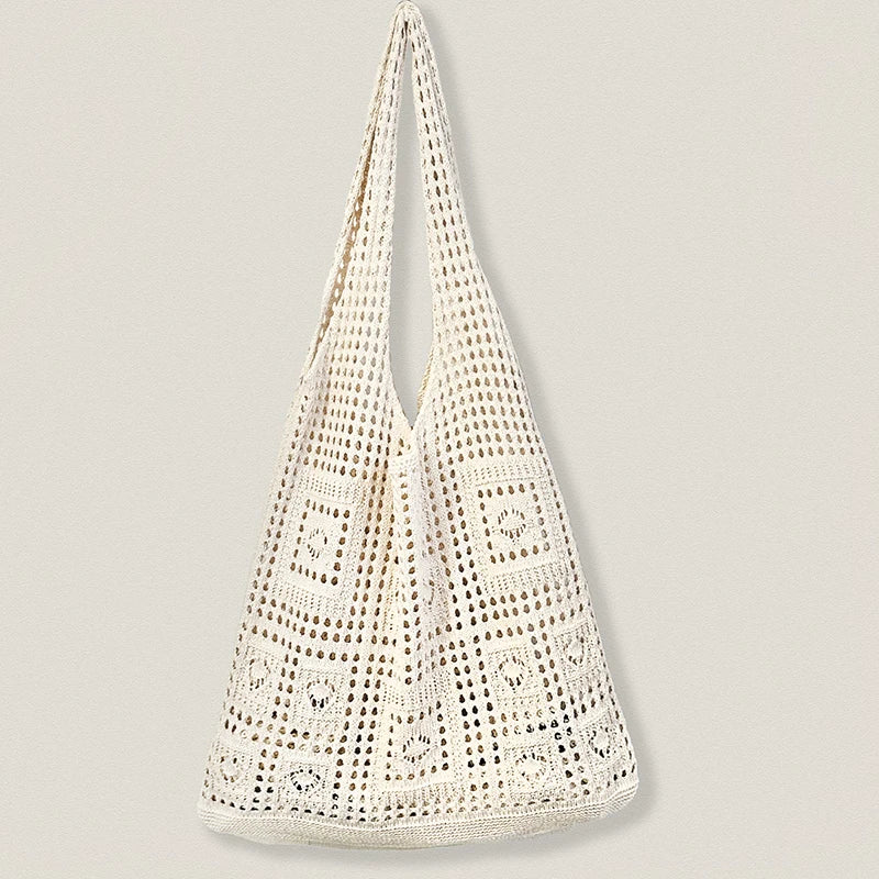 Luxury Hollow Crochet Tote