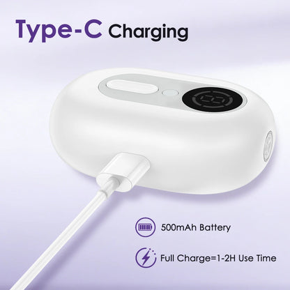 4-in-1 Electric Nail Clipper with UV Lamp and Precision Polisher