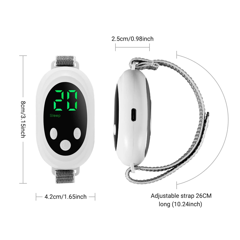 Microcurrent Handheld Sleep Aid Device - Anxiety & Stress Relief Massager - 9