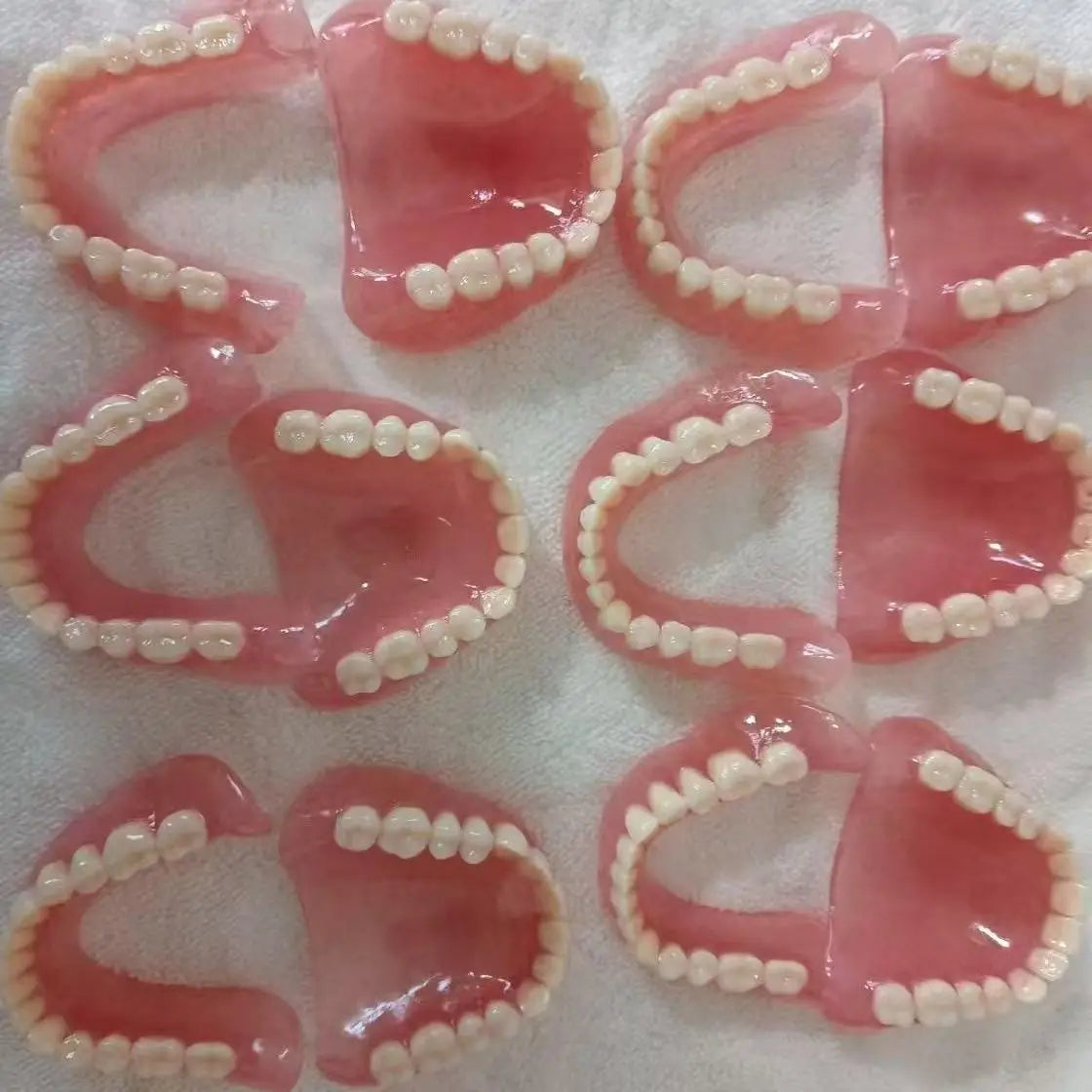 Comfort Fit Silicone Snap-On Dentures with Mirror Storage Case - 2