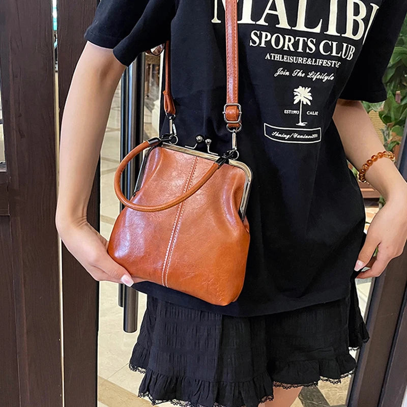 Luxury Vintage Kiss Lock Bag