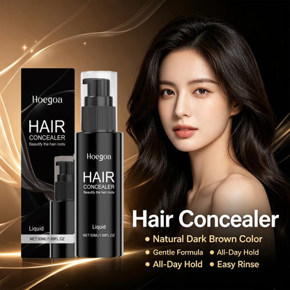 Instant Hairline & Root Concealer – Natural Gray Hair Coverage & Volume Filler