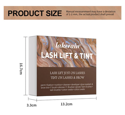 Professional Lash Lift and Tint Kit - Eyelash & Brow Perming Set