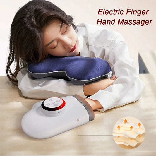 Cordless Heated Hand & Wrist Massager with Air Compression