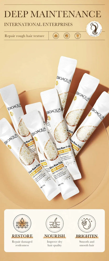 Natural Repair Magical Hair Mask for Frizzy and Damaged Hair