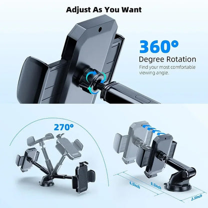 Gravity Air Vent Car Phone Holder - Secure Hands-Free Mount for Smartphone