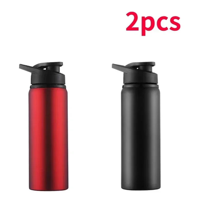 Portable Stainless Steel Sports Water Bottle - 700ml Leak-Proof Flask - 29