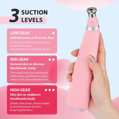 2-in-1 Microdermabrasion Facial Device & Blackhead Vacuum