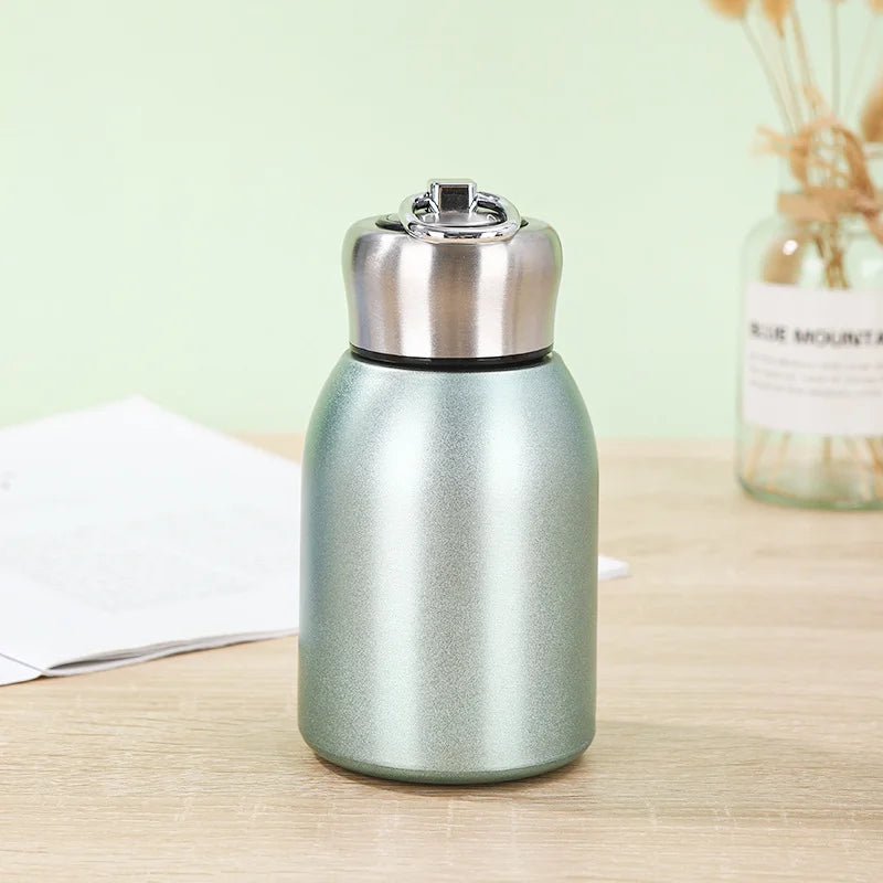 Stainless Steel Mini Vacuum Insulated Travel Water Bottle - 300ml