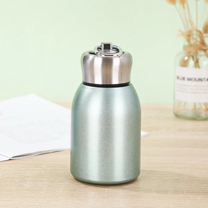 Stainless Steel Mini Vacuum Insulated Travel Water Bottle - 300ml