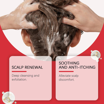Deep Cleansing Scalp Scrub Exfoliator for Dandruff Relief and Oil Control