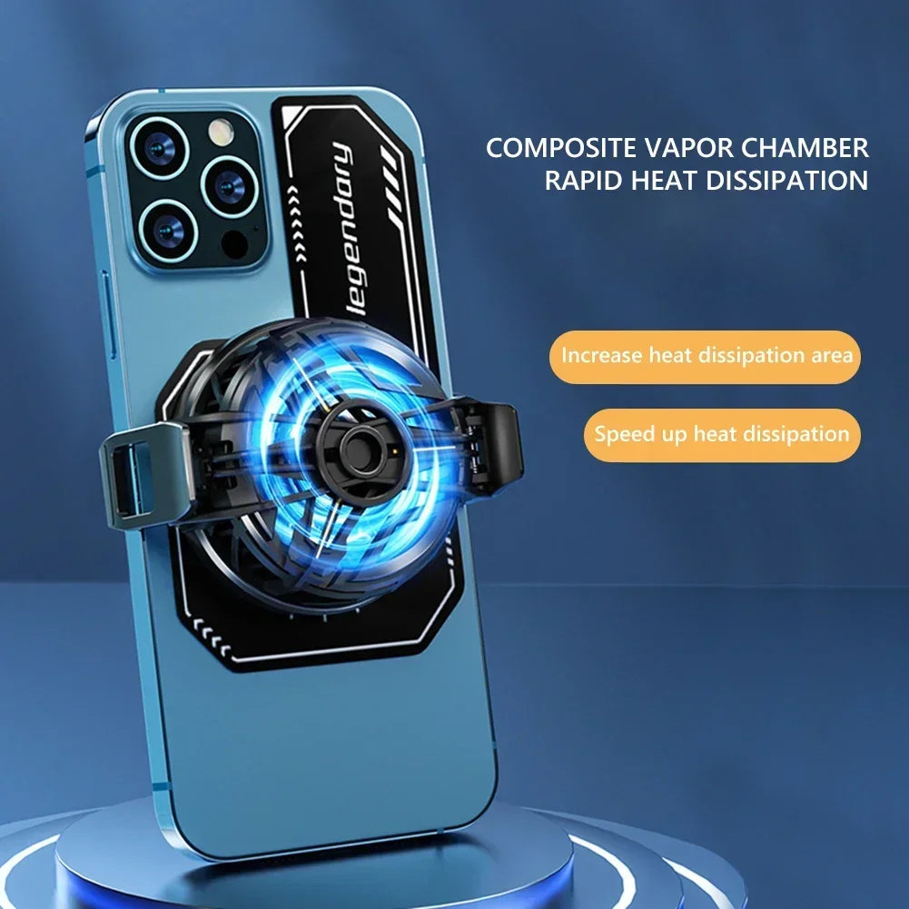Magnetic Semiconductor Phone Cooling Pad for Gaming & Heat Dissipation - 3