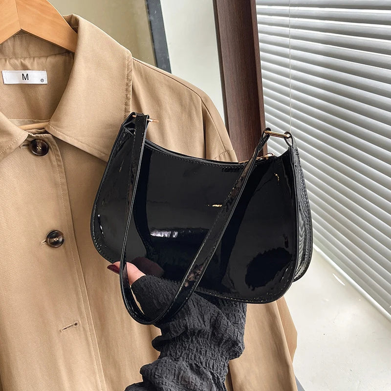 Luxury Retro PU Leather Hobo