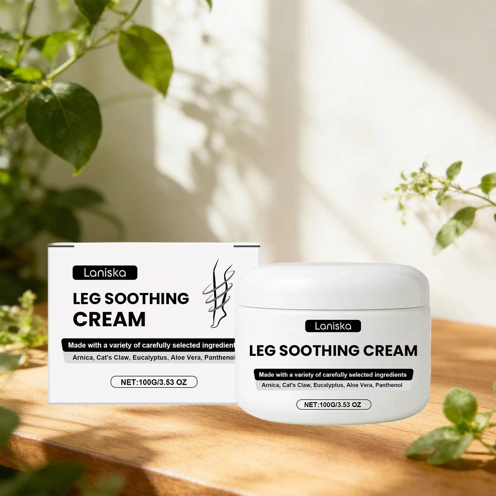 Leg Soothing Muscle Relaxation Massage Cream - Hydrating Relief for Tired Legs - 2