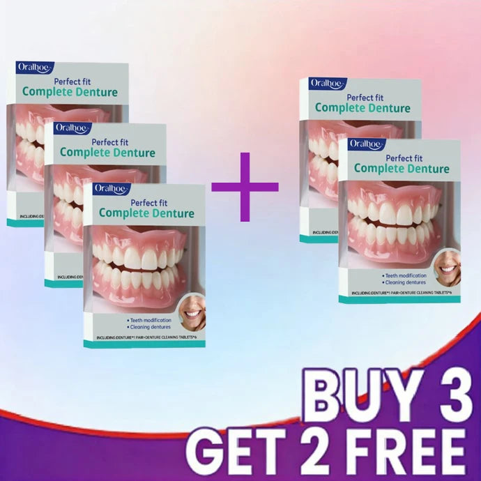 Cosmetic Smile Veneers - Comfortable Upper & Lower Natural Look Teeth