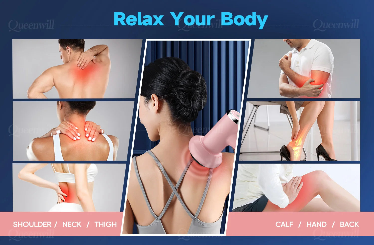 Portable Electric Body Sculpting & Cellulite Massage Gun - 13