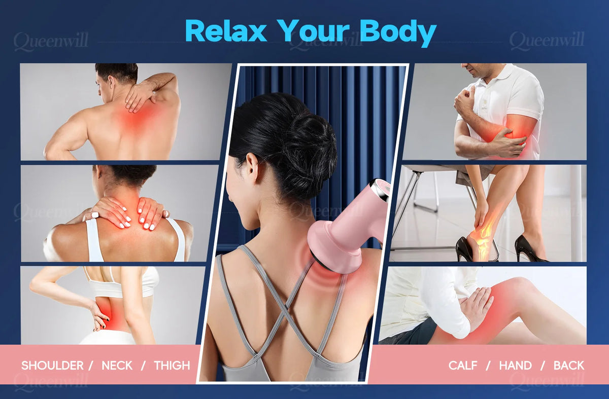 Portable Electric Body Sculpting & Cellulite Massage Gun