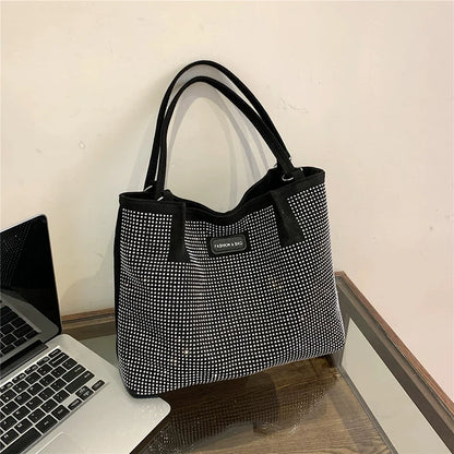 Luxury Diamond Quilted Shoulder Bag