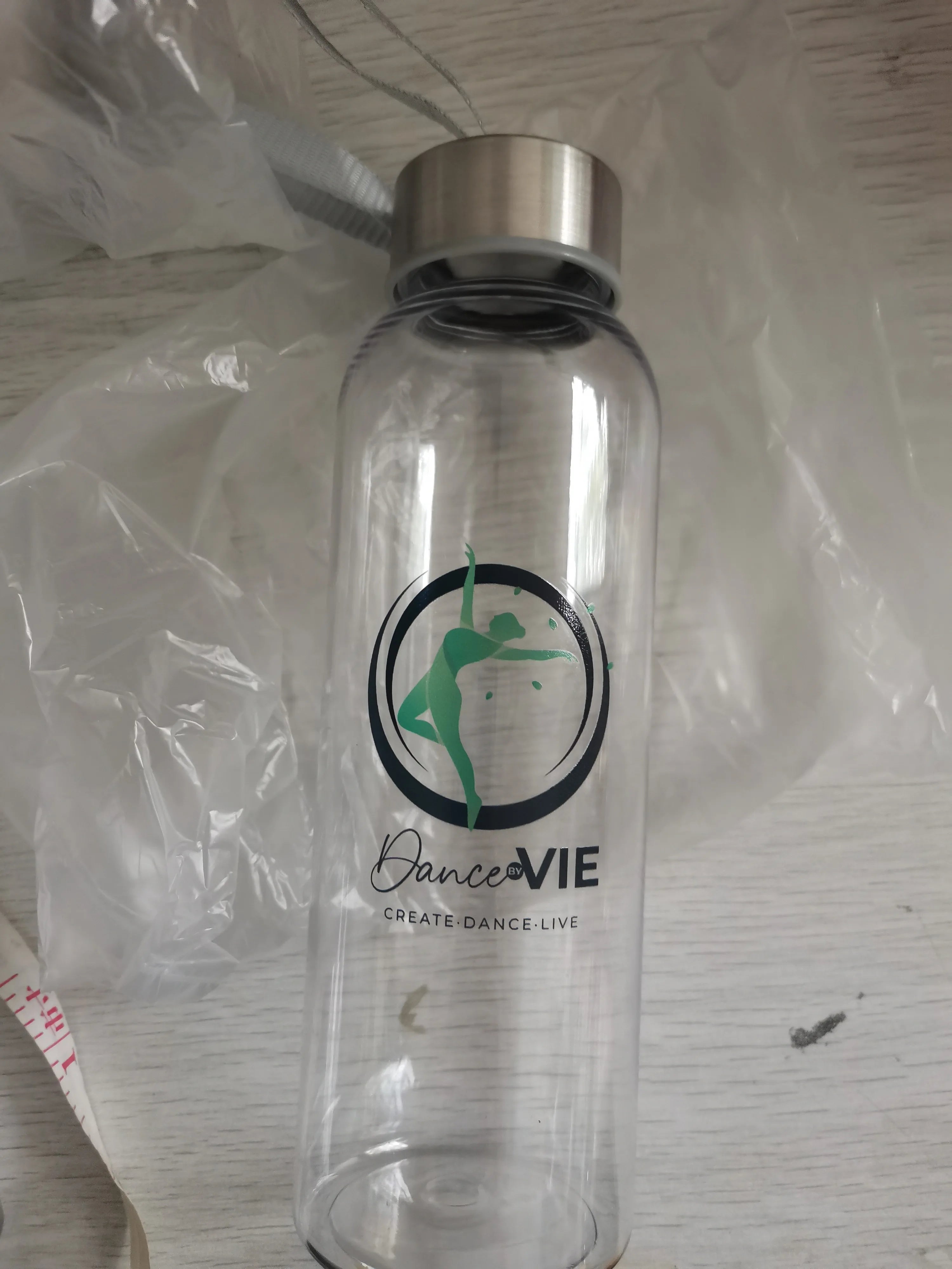 Personalized 550ml Sports Water Bottle - Custom BPA-Free Leakproof Sport Cup - 8