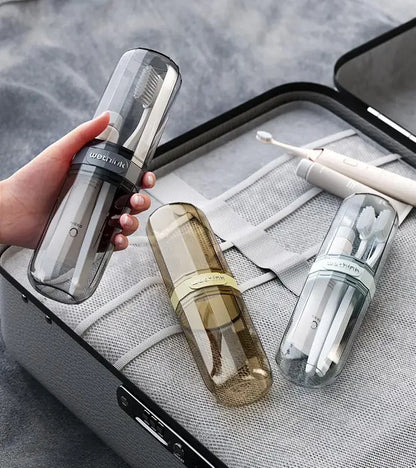 Transparent Toothbrush Travel Case