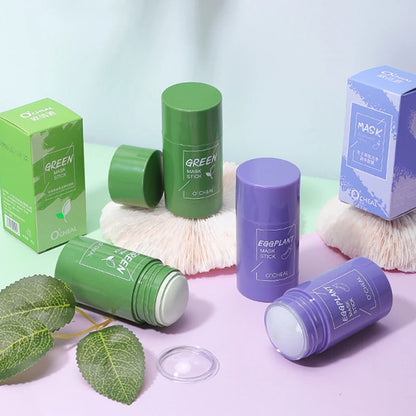 Solid Cleansing Face Mask Stick - Deep Pore Oil Control & Moisturizing