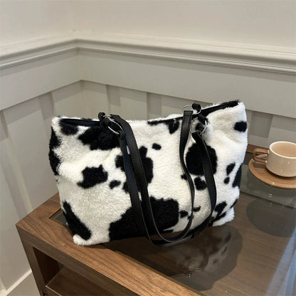 Luxury Plush Korean Shoulder Bag