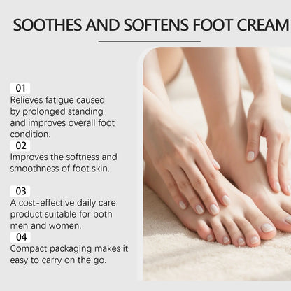 Tea Tree Oil Foot Repair Cream for Cracked Heels and Dry Skin