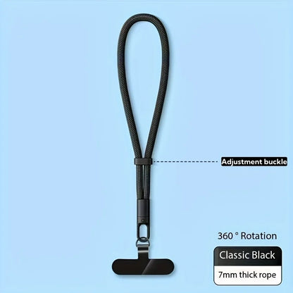 Universal Adjustable Phone Lanyard Crossbody & Wrist Strap 360° Rotating
