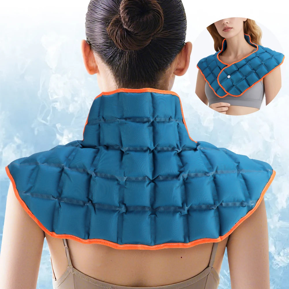 Reusable Hot & Cold Compress Therapy Wrap for Back, Shoulders, and Joint Pain Relief - 22