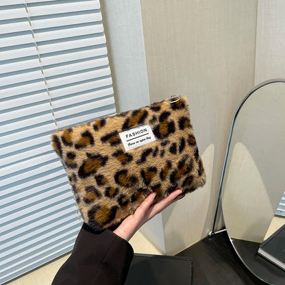 Leopard Retro Makeup Bag