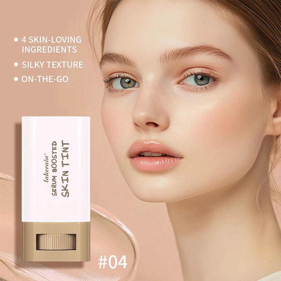 Serum Boosted Skin Tint Foundation Stick - Hydrating & Waterproof