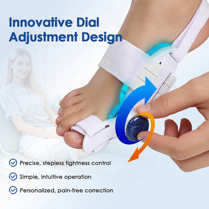 Adjustable Bunion Corrector & Big Toe Straightener