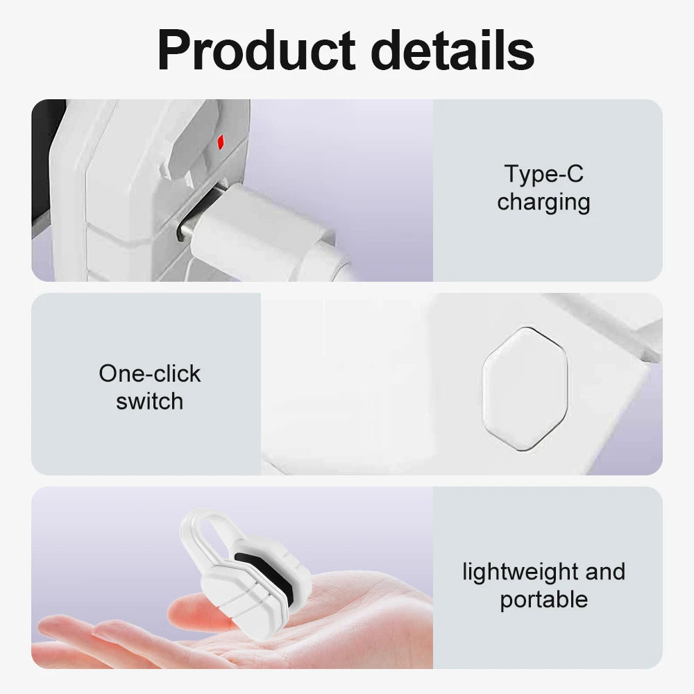 Electric EMS Nose Sculpting Massager & Lifting Clip - 16