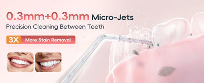 Portable Rechargeable Cordless Water Flosser for Teeth Deep Cleaning