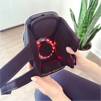 3-in-1 Cordless Knee Massager - Adjustable Vibration & Heat Therapy for Pain Relief