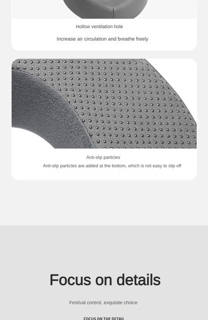 Memory Foam Face Down Pillow for Massage & Comfortable Sleeping