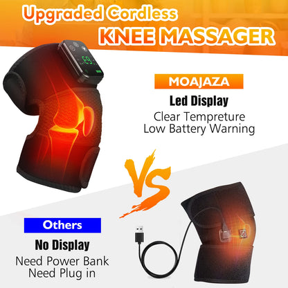 3-in-1 Heated Knee Shoulder Elbow Massager with Vibration