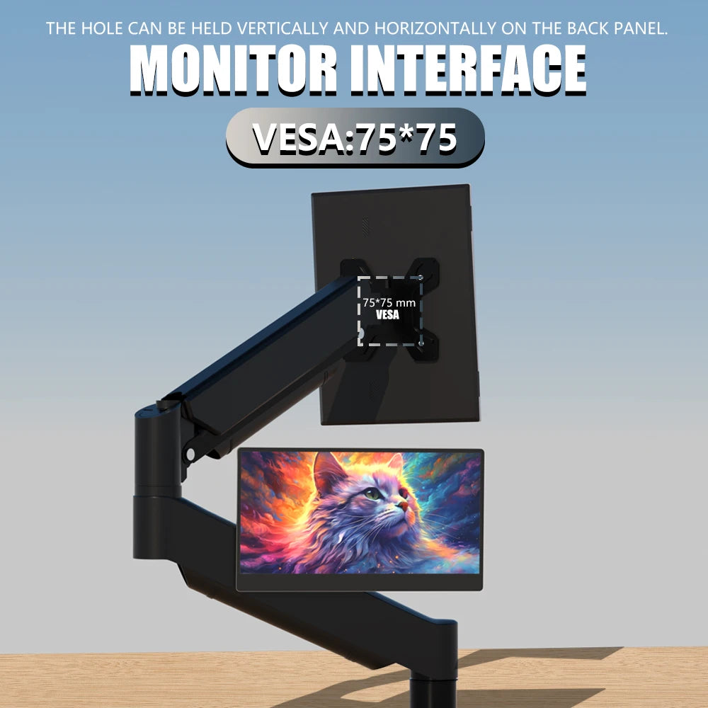 14-Inch Portable Monitor - 60Hz Lightweight Travel Display with Speakers - 6