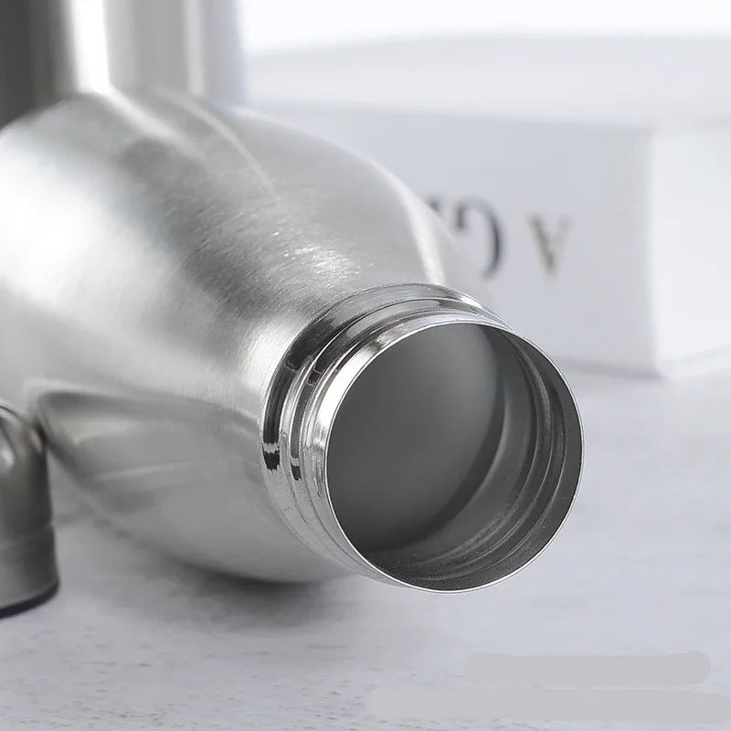 Premium Stainless Steel Reusable Water Bottle - Leak-Proof Sports Flask