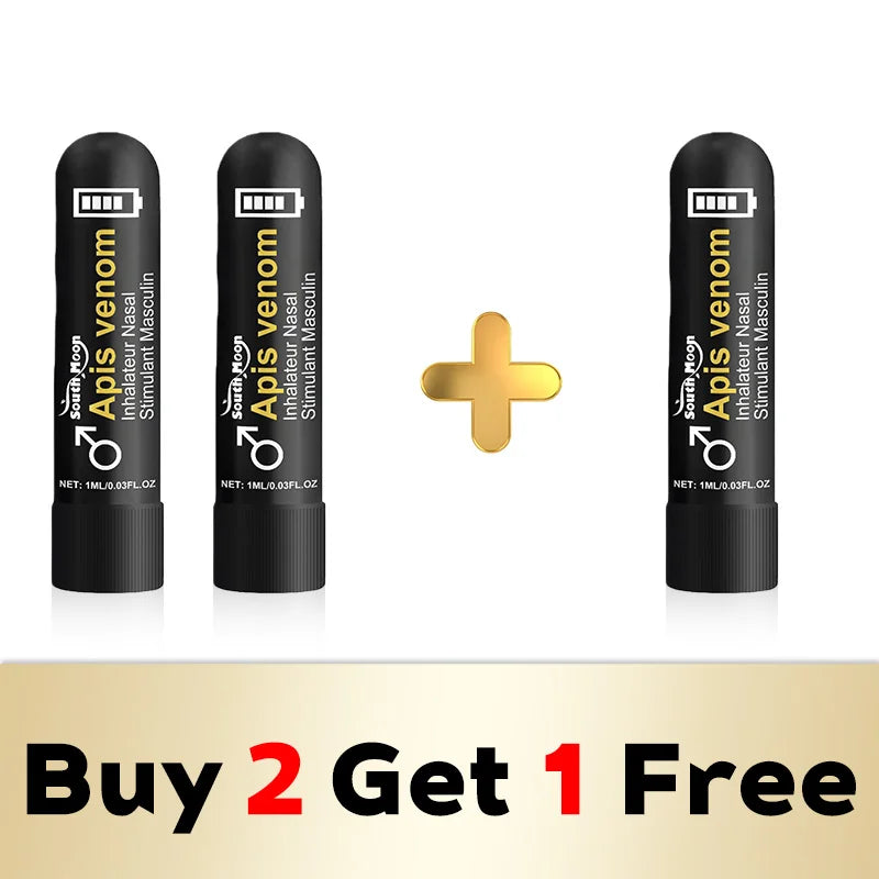 Energy & Charisma Nasal Inhaler - Male Vitality & Performance Support Stick - 18