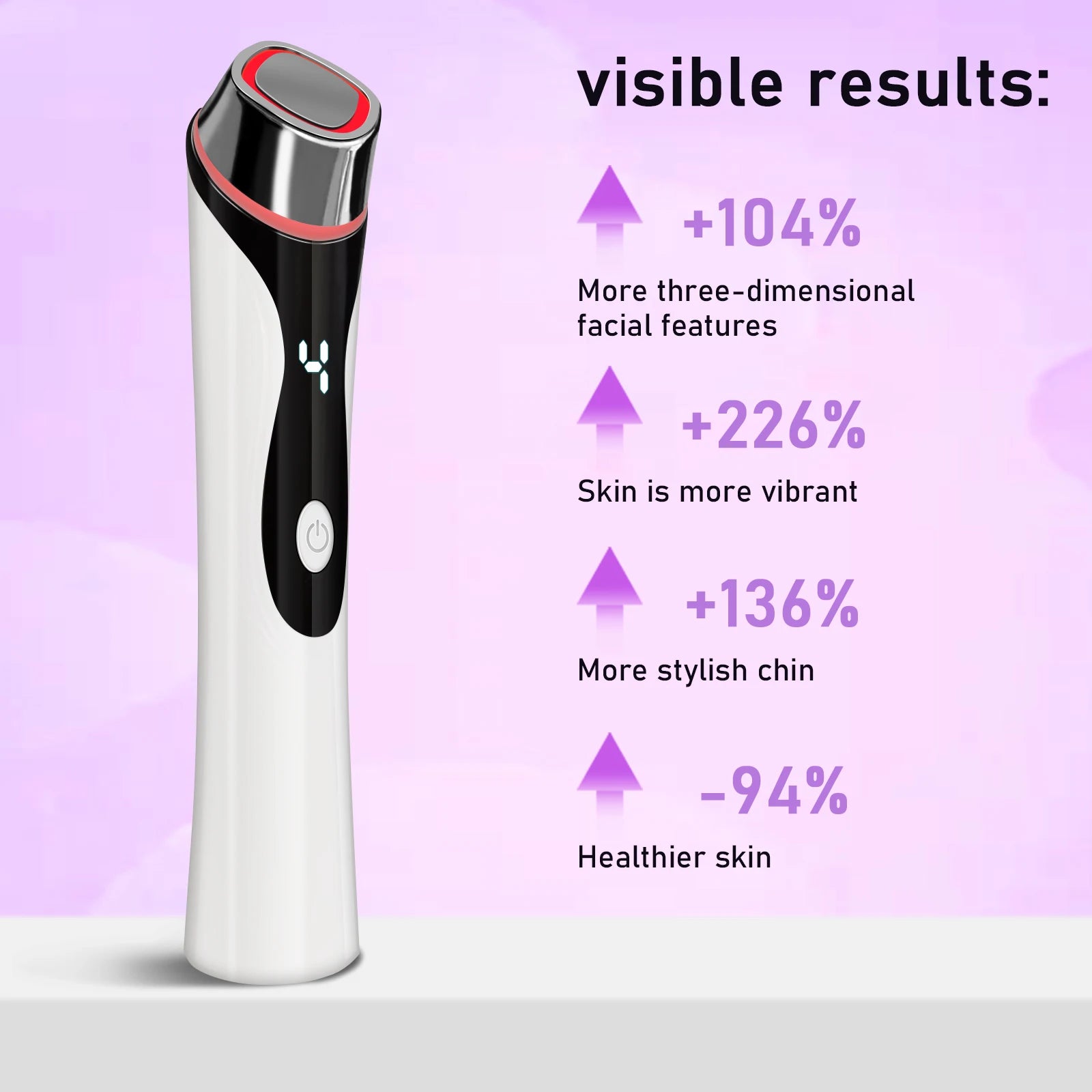 Microcurrent Facial Massager & Skin Tightening Lifting Beauty Device - 10