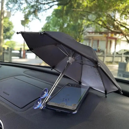 Mobile Phone Parasol Sun Shade Umbrella for Smartphone Screen Protection