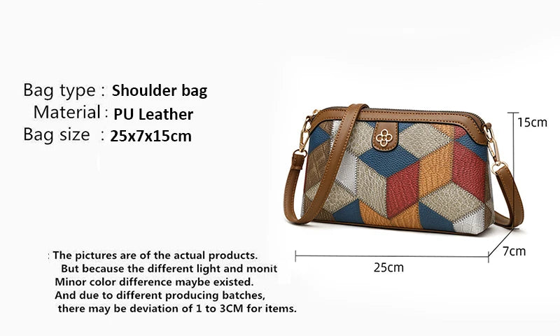 Luxury Argyle Pattern Crossbody