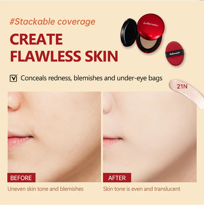 72H Waterproof Semi-Matte Cushion Foundation with Sunscreen