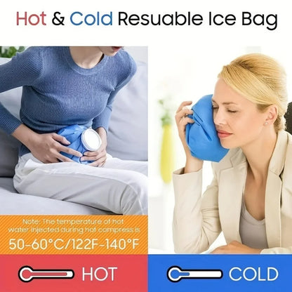 Reusable Ice Bag & Hot Cold Therapy Wrap for Pain Relief & Sports Injuries